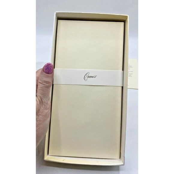 Cranes Merry Christmas To You Boxed Cards 9 Cards 7 Envelopes Open Box Van Dyke - Picture 6 of 14